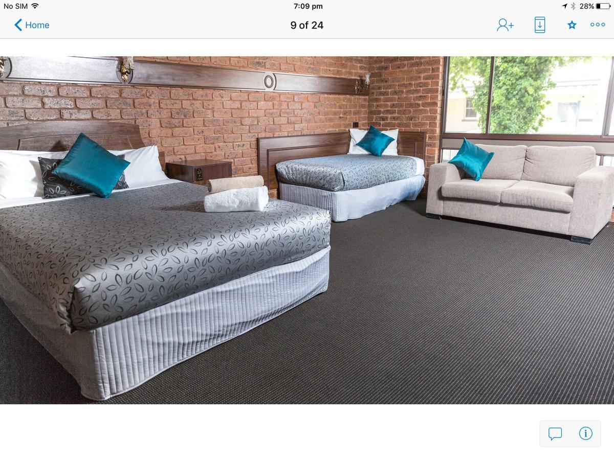 Albury Townhouse Motel Exterior foto